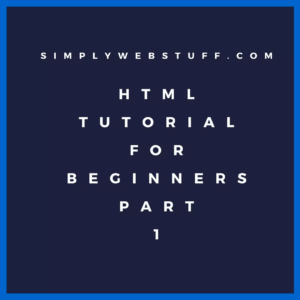 html tutorial