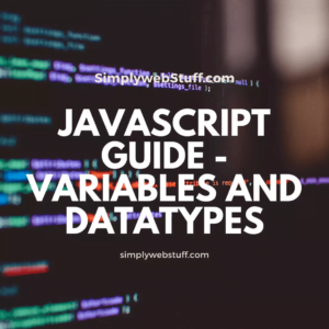 javascript variables and datatypes