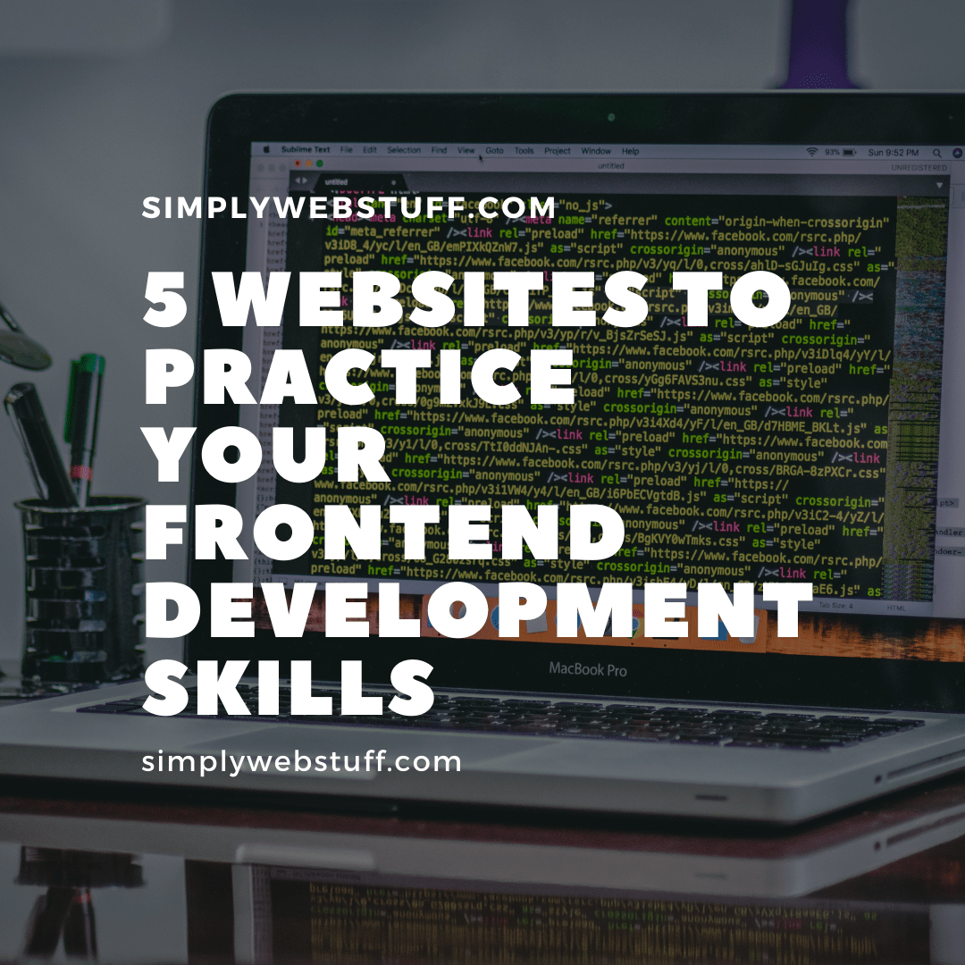 practice web development skills