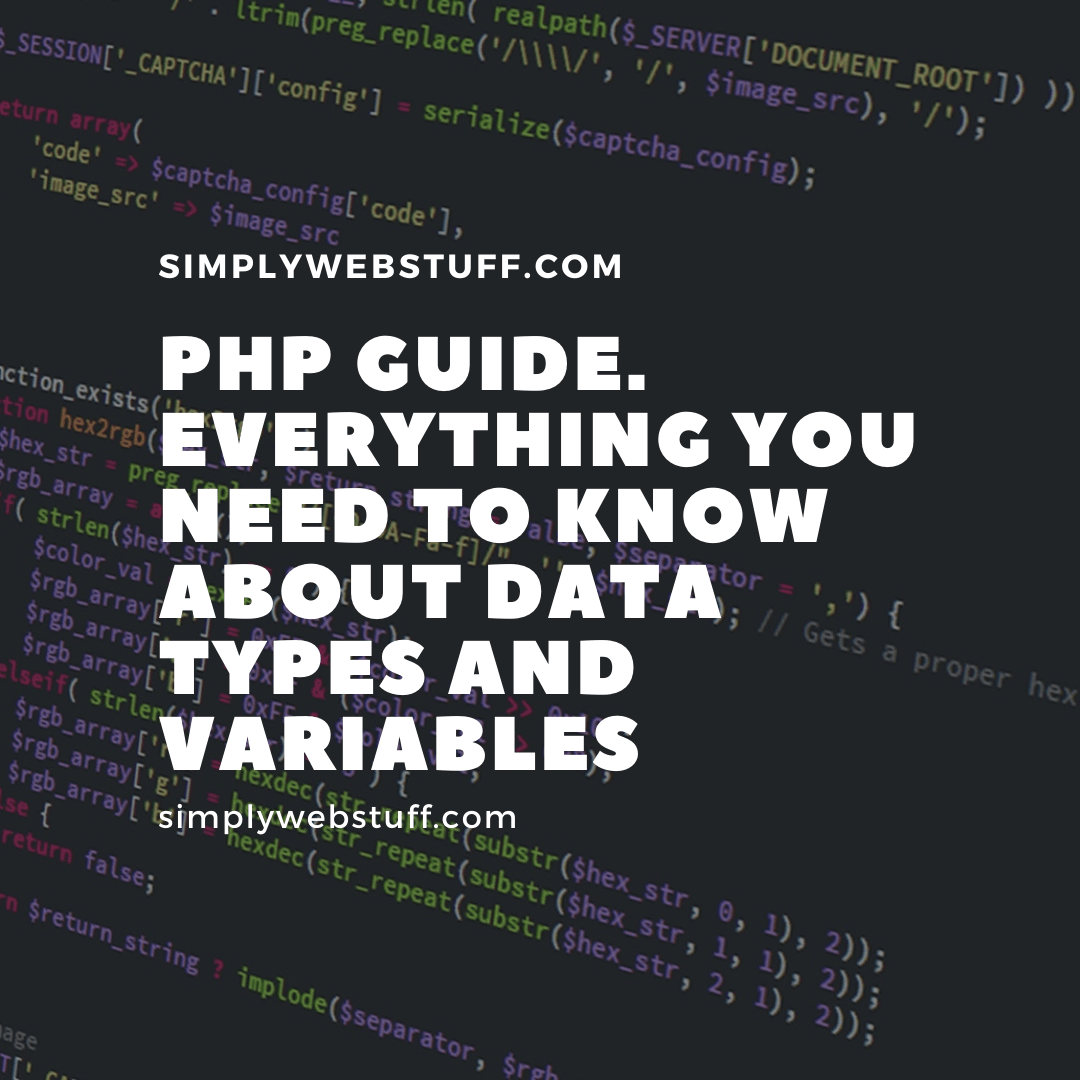 php variables and data types