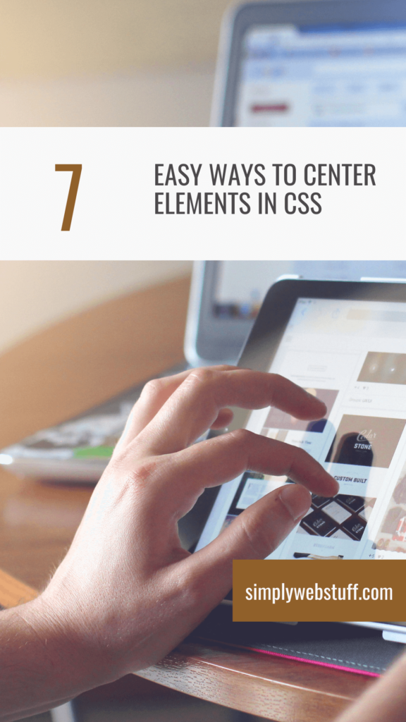 How To Center Elements In CSS